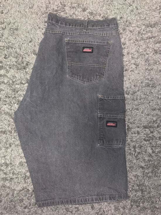 Dickies Other - Dickies Vintage Y2K Faded Gray Denim Carpenter Shorts Jorts